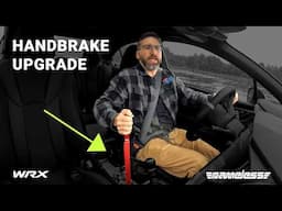 Upgrading The Subaru WRX Handbrake. Beefier AND Better