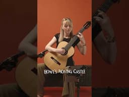 Howl’s Moving Castle #guitar #anime #music