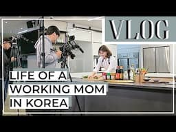 LIFE OF A WORKING MOM IN KOREA | VLOG