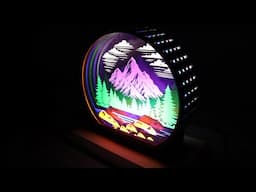 DIY Multi-Color Acrylic LED Light - Coolest LED Light I have Ever Made