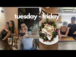 a Tuesday to Friday in my life (meeting old friends, Goa trip, trying to bake + more!)