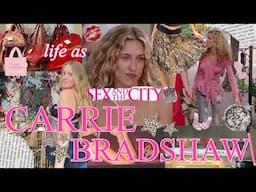 LIVING LIKE CARRIE BRADSHAW FOR A DAY🛍️ | iconic SATC spots, shopping, dinner w/ my girls, + more!