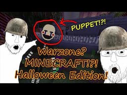 THINGS ARE GETTING SPOOKY!?!?! - Call of Duty Warzone x Minecraft x TacZ Multiplayer Map Episode 3!