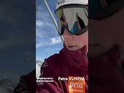 Petra Vlhova’s back on snow! Zermatt Matterhorn Glacier #skiracingcoach