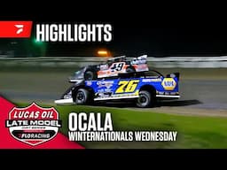 Wednesday Night Feature | Lucas Oil Late Models at Ocala Speedway 2/5/25 | Highlights