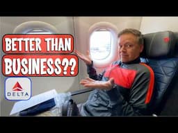 When is Premium BETTER than Biz Class? Airline Review on Delta / KLM / AirFrance Flights