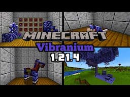 *NEW* Vibranium Mod - Minecraft 1.21.4 (Mod Showcase)