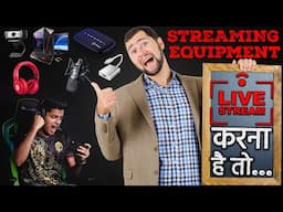 All Streaming Equipment Tutorial In Hindi ! Mobile Gamers Stream Equipment #LiveStreamingSet-Up