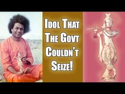 Krishna Statue From Dwarka Beach Sands | Sathya Sai Materialization & Sathya Sai Baba Miracles