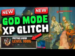 NEW INSANE UNLIMITED XP GLITCH LIVE! BLACK OPS 6 ZOMBIES THE TOMB GLITCH!