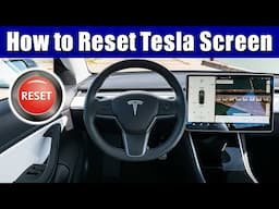 How to Reset Tesla Screen - Troubleshooting Touchscreen Issues