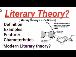 Literary Theory and Criticism| Modern Literary Theory| Definition, examples, Features