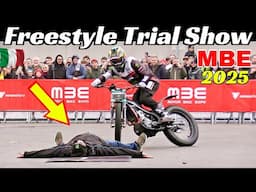 Freestyle Trial Show by Monster Energy - Circus Trial Tour at Motor Bike Expo [MBE] 2025 - Italy