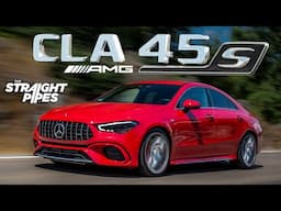 416HP From A 2L is Crazy! 2025 Mercedes-AMG CLA 45s Review