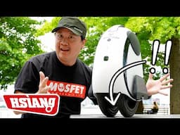 Why inMotion designed a TWO WHEEL Electric UNICYCLE!?