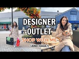 DESIGNER OUTLET SHOP WITH ME | CALEDONIA PARK | DESIGNER HAUL | AD