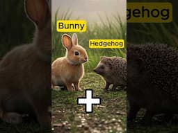 Adorable Mashup Madness: Hilarious Bunny & Hedgehog Moments That Will Melt Your Heart! 😂🤩