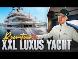 Meine krasseste Roomtour: Eine XXL Yacht! 🤯🛥️