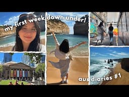 flying to australia, my first week in melbourne and reuniting with friends! | australia diaries #1