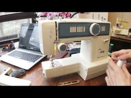 White Lady Victoria 2800F + Pfaff Hobby 721 Nähmaschine Sewing machine Швейная машина Instruction