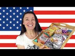 AMERICAN Taste Coffee bombs Review  Herr's Mustard Sandwi-Chips and More