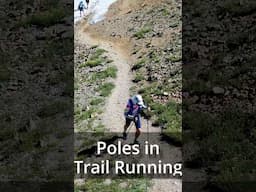 How to use poles in trail running