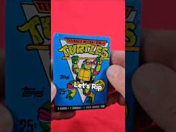 Can We Find Master Splinter? Let's Rip a Pack of 1989 Topps Teenage Mutant Ninja Turtles #tmnt