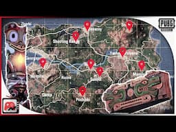 TOP PLACES TO FIND SECRET ERANGEL CARVING CRATE AND ALL TOTEM POLES LOCATIONS in PUBG Mobile