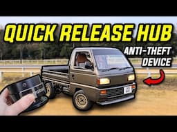 How to Install a Quick Release Hub to a Kei Truck (Honda Acty)