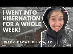 Can You Really Hibernate for a Week? I Tried It for 7 Days and Here's What I Learned!