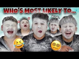 FLOUR CHALLENGE w/ Blesiv and Adam  *FUNNY AF* | Louie's Life