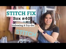 STITCH FIX Unboxing and Try-on Box#40 Stitch Fix Review