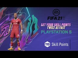 FIFA21 PRO CLUBS | HOW TO GET YOUR SKILL POINTS TWICE AS FAST | PS5