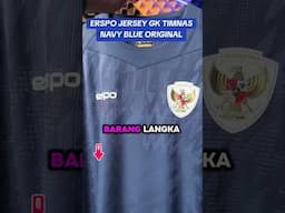 🇮🇩 SEBELUM LANGKA, BELI SEKARANG! Erspo Jersey Keeper Timnas Indonesia Away warna Navy Blue