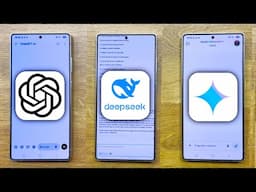 DeepSeek vs ChatGPT vs Gemini. Cuál es la MEJOR IA en 2025.