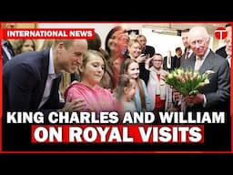 King Charles Meets Polish Community as William Visits Children's Charity