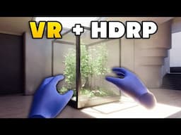 Best Graphics for VR in Unity - HDRP Tutorial