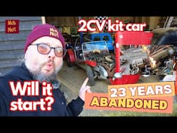 Off the road for 23 years. Will it run? 2CV-based Falcon S kit car