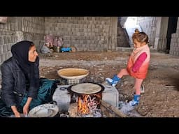 **"Rain and Bread: The Magical Moments of Nomadic Life"**