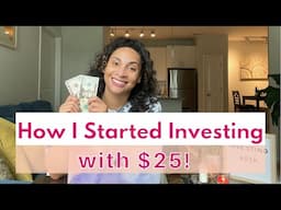 I Started Investing with $25!! | Sharing My Account Growth | Part 1 401k Plan