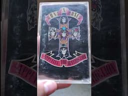 Guns N' Roses: Appetite for Destruction Cassette Tape – RETRO Treasure