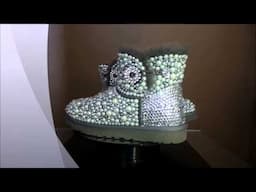 Crystal Bailey Button Uggs + Information on how to bling like a pro!