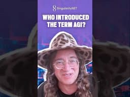 Ben Goertzel on the Introduction of AGI #decentralizedai #ai #artificialintelligence #agi