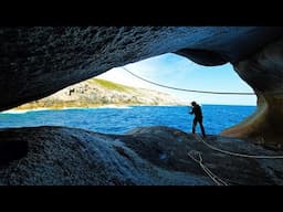 Catch and Cook in an Incredible Sea Cave