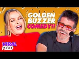 HILARIOUS Comedians That Got The GOLDEN BUZZER!! 🤣✨