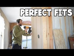 No Drywall Bedroom Walls - Salvaged Mobile Home ReBuild