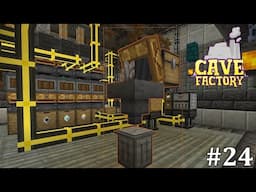 How to quickly run out of Quartz.  - Minecraft Cave Factory Ep. 24