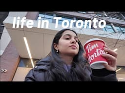 Life in Toronto || productive morning routine, self care night etc