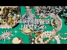 What’s In The TOTE? | Making A JEWELRY JAR For My Vintage Booth | Relaxing ASMR