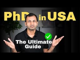 The Ultimate guide for PhD admission in USA